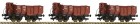 590110 Fleischmann Set of 3 gondola cars loaded with coal
